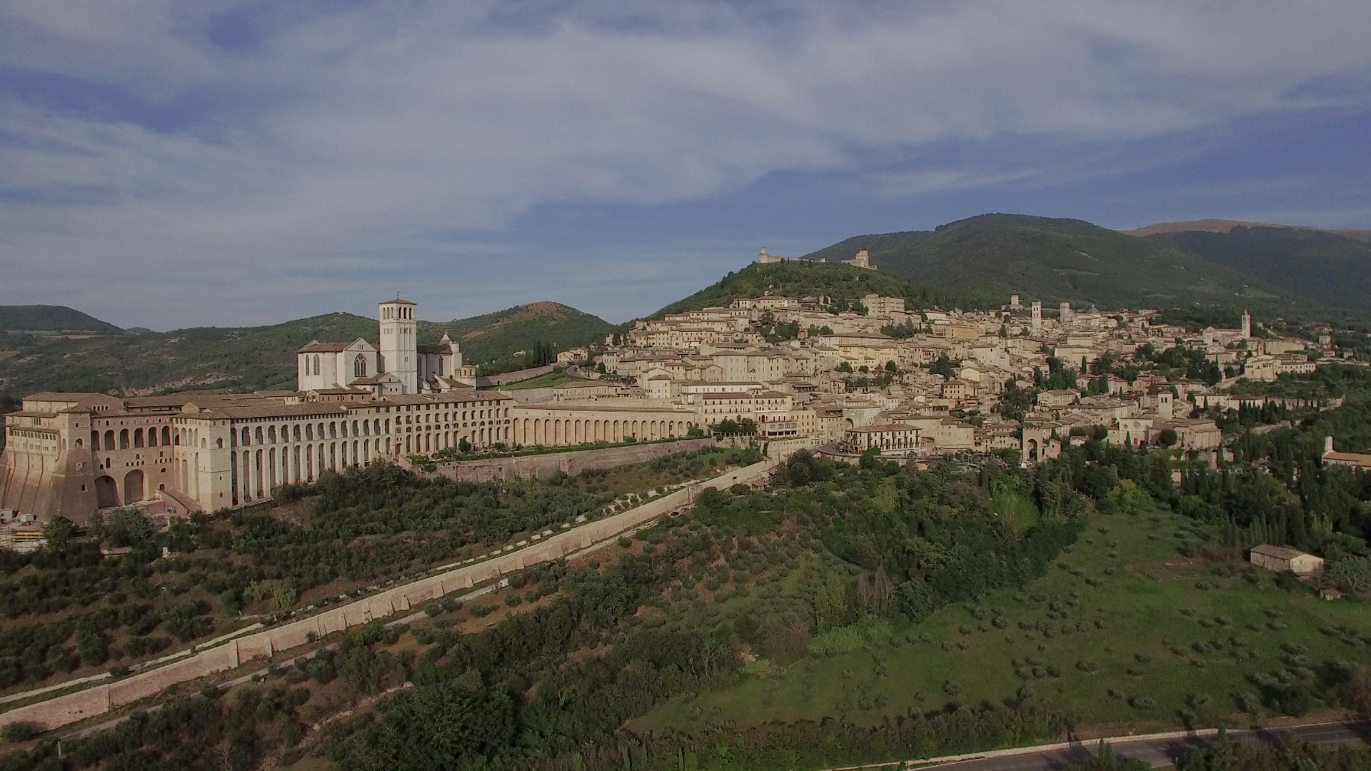 Assisi from above amazing place for wedding